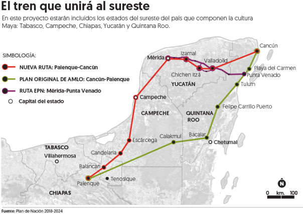 Mexic "Maya train"