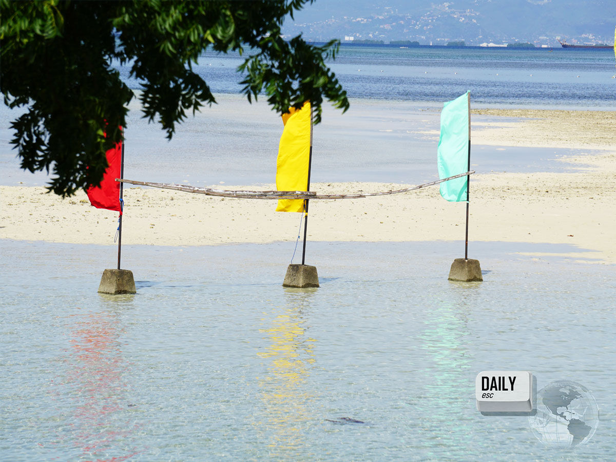 Nalusuan Island, Philippines (the sandbank at low tide)