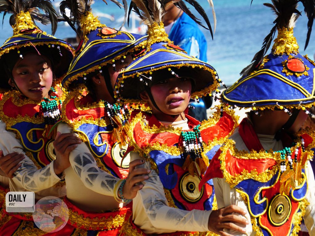 Sinulog Parade, Malapascua Island, Philippines