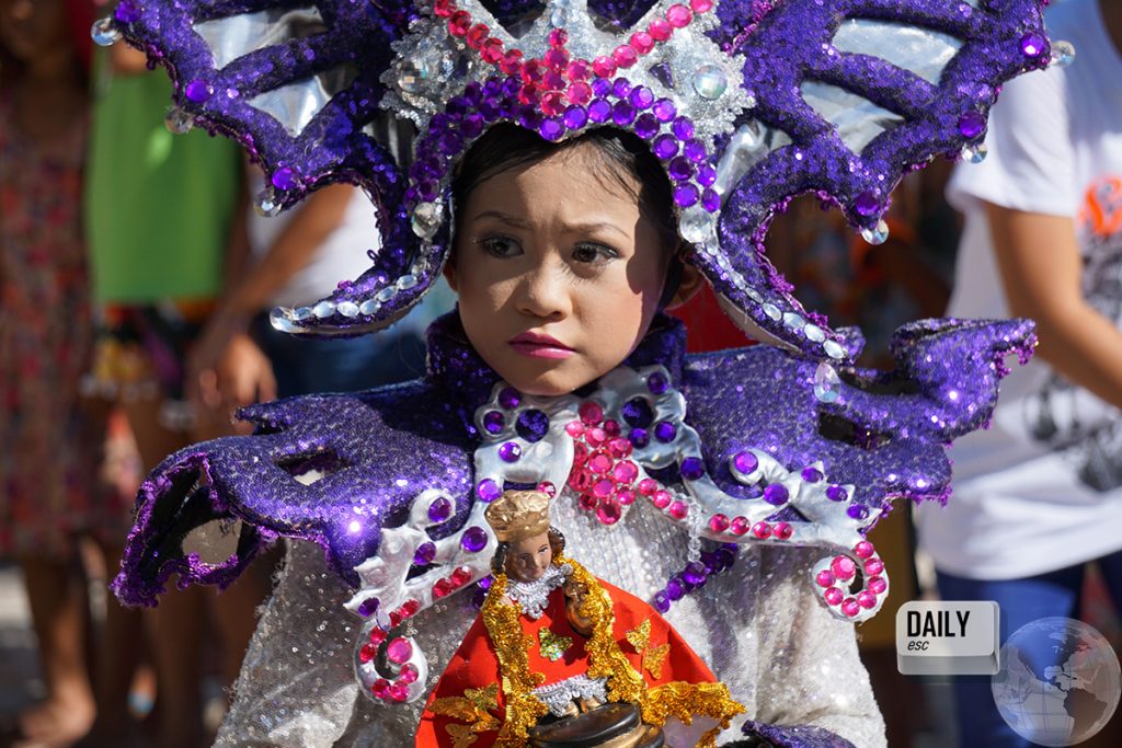 Sinulog Parade, Malapascua Island, Philippines