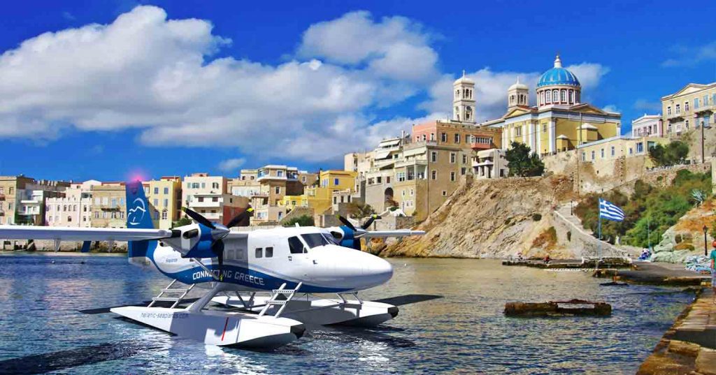 GRECIA, Primele zboruri cu hidroavionul între insule, amânate pentru 2022
