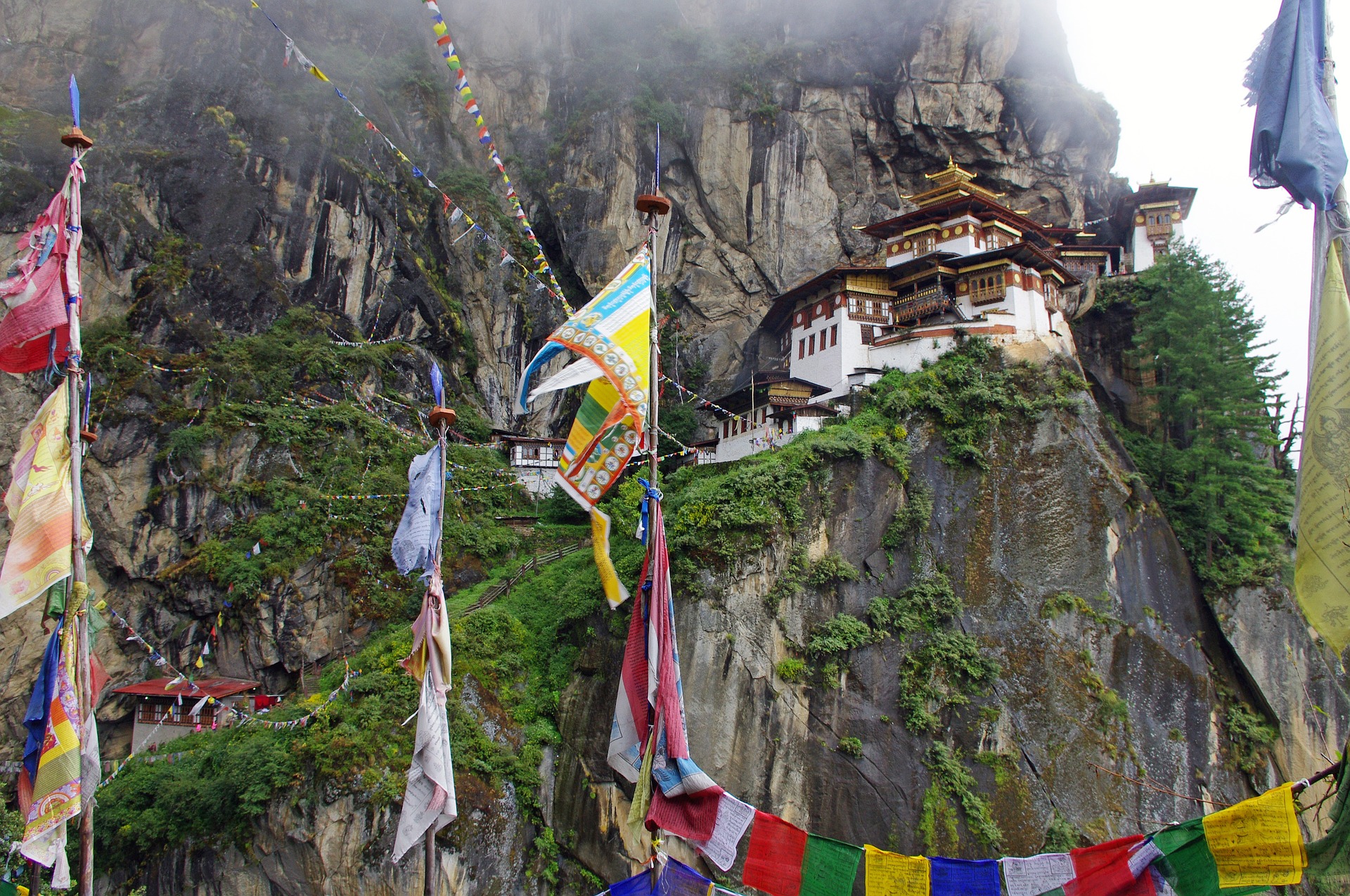 Mănăstirea Paro Taktsang, Bhutan 