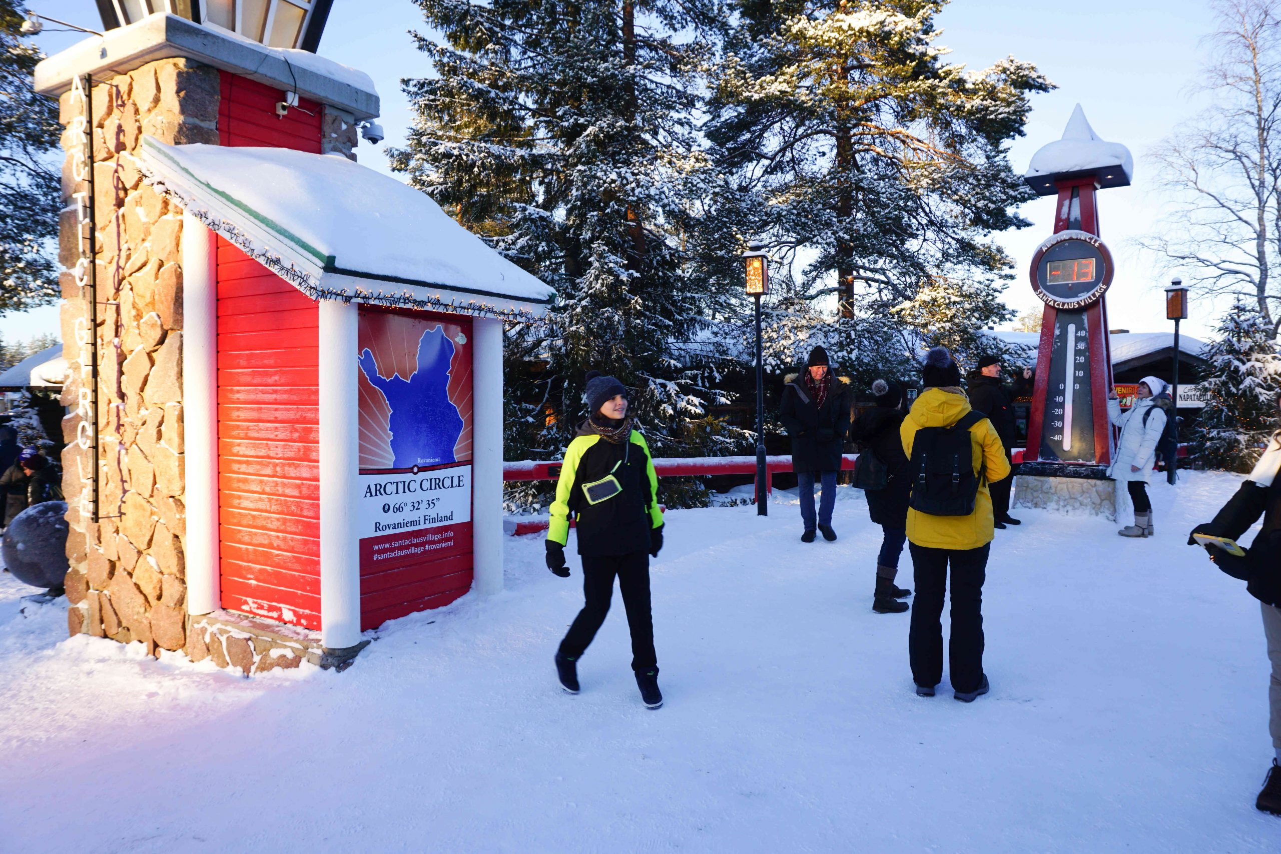 Rovaniemi, Santa Claus Village, the Arctic Circle
